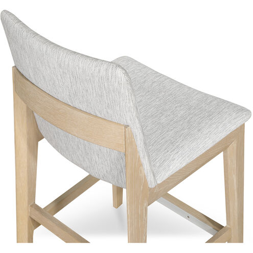 Deco 38.9 inch Grey Counter Stool